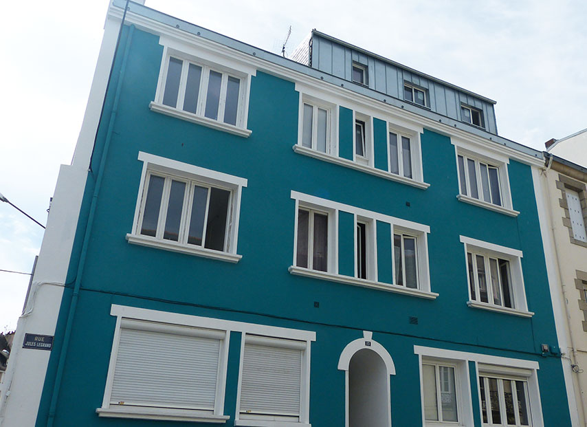 Peinture extérieure Lanester Lorient Caudan